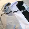 Sudadera con capucha de punto grueso para otoño e invierno, estilo coreano, holgada, casual, oversize, abrigo