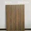 Pisos para Sala de Estar e Quarto Estilo Americano 200*1200 Porcelanato Integral Borda Reta Madeira Fosca Cozinha Banheiro Varanda