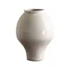Vaso de Cerâmica Retrô Nostálgico de Jingdezhen Novo Estilo Chinês Ornamento para Arranjo de Flores para Pousada Hotel Decoração de Casa Flores Secas