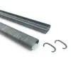 Grampos em C de Aço Inoxidável, Grampos de Fivela, Grampos para Almofada, Grampos para Cercado de Galinheiro, Grampos em C Grandes e Pequenos, Grampos de Clipe, Grampos em Rolo, Moderno e Simples