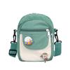 Bolsa de Tela Linda de Macarrón 2022 Moderna Estilo Japonés Chica Estilo Harajuku Hombro Cruzado Bebé Saliente Bolso