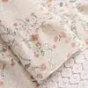 Venta directa del fabricante: Cortinas Cortas de Lino Pastoral con Pequeños Patrones Florales, Cortinas Divisorias Blackout para Dormitorio, Balcón, Sala de Estar, Acogedoras y Cómodas