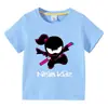 2026 Nueva Ropa Infantil Transfronteriza Estilo Coreano Camiseta de Verano de Manga Corta para Niños Niñas Bebé Camiseta de Media Manga Tops Algodón