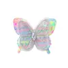 Venta Caliente Transfronteriza Malla de Encaje Mariposa Pedrería Doble Capa Estéreo Pinza para el Cabello Infantil Princesa Lindo Adorno para la Cabeza de Bebé 4330