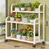 Estante para Flores Estante de Almacenamiento Estante para Flores de Balcón Sala de Estar de Pie Hierro Escalonado Multicapa Estante para Macetas de Plantas Suculentas Flores