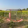 Gallinero Plegable con un Nuevo Tipo de Pasarela Exterior de Corral para Gallinas Grandes, Cría Estilo Túnel, Red de Malla Oxford Anti-Comadrejas