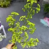 Ramo de Espuma de Lavanda Artificial de 7 Ramas para Boda y Decoración del Hogar, Follaje Artificial de Plástico para Proyectos, Flores Transfronterizas