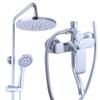 Chuveiro voador de cobre conjunto de banheiro Banheira quente e frio chuveiro conjunto escondido torneira do banheiro fabricantes por atacado
