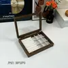 Caja de Joyería con Cierre Magnético de Madera de Nogal Negro Caja de Almacenamiento de Madera para Joyas Collares Anillos Pendientes Caja de Decoración para el Hogar