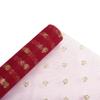 Material de embalagem para buquê de flores estilo coreano atacado floricultura floral Rosa Preto e Branco estrelas douradas Lua fio enrolado gaze para flores