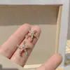 Nuevos Pendientes de Estrella de Mar con Circonita Mini de Moda 2021 para Mujer de Plata de Ley Pequeños Simples Estilo Frío Pendientes Elegantes de Celebridad de Internet