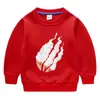 Suéter infantil de color liso para otoño e invierno, transfronterizo, estilo occidental, nuevo abrigo de invierno cálido acolchado de terciopelo para niños grandes