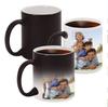 Caneca Coberta por Transferência Térmica Publicidade Seguro Presente Sensível à Temperatura Fria e Quente Caneca que Muda de Cor Logotipo Impresso Foto Caneca de Cerâmica