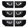 Adecuado para 20-25 Land Rover New Defender Ensamblaje de Luces Antiniebla Modificado Luces Diurnas LED de Alto Brillo con Luces Antiniebla Giratorias para Coche