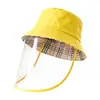 Gorro con Pantalla Facial Anti-Salpicaduras de Aceite para Cocina, Protección Facial Completa Transparente Desmontable, Sombrero de Sol, Aislamiento Térmico para Cocinar, Artefacto Anti-Quemaduras