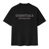 Essentials Nueva Marca de Moda Estadounidense Camiseta Casual Holgada de Manga Corta de Verano Ropa Versátil para Hombre de la Calle