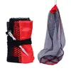 Proteção invisível para peixes Pacote engrossado com bolsa de rede de chão Bolsa para peixes Pesca selvagem Grãos Trigo Rede de pesca para caminhada Bolsa de proteção Proteção para peixes