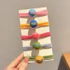 Gomas Elásticas para el Cabello de Colores Caramelo para Niños, Ligas Bonitas, Accesorios para el Cabello de Alta Resistencia para Niñas Pequeñas, Nuevas Gomas de Colores