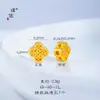Pulseira Oito Direções Traz Riqueza Estilo Família Pu Zuo Zhou Dourado Areia Pulseira de Cinábrio Atrai Riqueza e Bênçãos Estilo Chinês Sensação de Alto Padrão Presente para Namorada