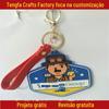 Acessórios de Carro Personalizados Desenho Animado Cobra Branca Fofa Xu Xian Lenda da Cobra Branca Pingente Charme para Bolsa de Casal