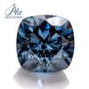 Nuevo Zafiro Azul Moissanita, Corte Cuadrado, Claridad Vvs, Sin Inclusiones, Bolígrafo de Diamante con Certificado Gra, Entrega Directa de Fábrica, Piedra Suelta, Lujo Ligero