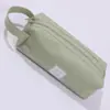 Estojo Criativo de Lápis com Grande Capacidade para Estudantes, Meninos e Meninas, Bolsa Simples de Tecido Oxford com Zíper Duplo Estojo de Papelaria para Lápis com Logo Impresso