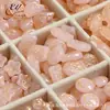 Tono Rosa Hada Vidrio Checo Estilo Retro Cuentas Geométricas Cuentas Sueltas Pulsera DIY Hecha a Mano Accesorios de Joyería
