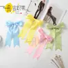Nuevo Lazo Grande de Cola de Golondrina Cinta de Poliéster Satinado Accesorio para el Cabello DIY Accesorios para Pasadores Decoración de Caja de Regalo Lazo