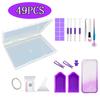 Nuevo kit de pintura de diamantes DIY color degradado bicolor paquete de 30 bolsa de almacenamiento para botellas traje de herramientas para 60 botellas