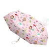 Guarda-chuva de Sol Totalmente Automático, Guarda-chuva Fofo com Proteção UV Solar, Guarda-chuva Dobrável de Plástico Preto de Uso Duplo para Dias de Sol e Chuva
