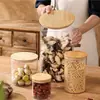 Botellas de Plástico para Mascotas de Grado Alimenticio, Botellas Vacías, Latas Selladas, Latas para Almacenar Granos de Café, Contenedores para Almacenar Granos, Latas para Almacenar Cáscaras de Mandarina