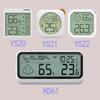 Medidor Electrónico de Temperatura y Humedad para Interiores, Mini Higrómetro Magnético, Termómetro Digital para Ambientes Secos y Húmedos, Habitaciones de Bebé y Terrarios