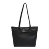 Bolsa de mano casual estilo coreano para mujer, nuevo bolso de mano vintage, bolso de hombro de moda de gran capacidad para el trabajo