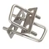 Acero Inoxidable 304 Cuadrado Tarjeta Ángulo Recto U-Bolt U-Bolt Tornillo de Ángulo Recto Abrazadera de Tubo Cuadrado en Forma de U