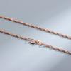 Collar de cadena lisa de plata esterlina S925 para clavícula para mujer, colgante sin oro amarillo fino, cadena universal retráctil, cadena desnuda, accesorios de plata