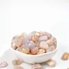 Suministro directo de fábrica ágata de flor de cerezo natural piedra rodante 15-20 mm piedra original pulido piedra de aromaterapia decoración del hogar piedra para acuario