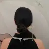 Novo Grampo de Cabelo Borboleta com Franja Estilo Chinês com Fivela da Paz, Grampo Elegante para Mulheres, Grampo de Cabelo Hanfu, Ornamento de Cabelo Passo a Passo