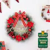 Decorações de Natal Guirlanda Pingente de Natal Guirlanda Pendente de Porta Interna Adorno Props para Arranjo de Cenário e Atmosfera