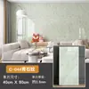 Adesivo de Parede Mármore Azulejo Imitação Rodapé Autoadesivo Papel de Parede Borda de Parede Sala de Estar Decoração de Lambril Adesivo Impermeável Banheiro