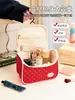Bolsa de Maquillaje Portátil de Gran Capacidad Hello Kitty para Mujer, Bolsa de Almacenamiento de Viaje de Dibujos Animados Linda, Neceser Personalizable
