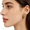 Item Popular de Comércio Exterior: Brincos de Titânio em Formato de Bola Sem Zircônia, Piercings Pequenos para Cartilagem da Orelha, Piercings de Lábio de Luxo de Alta Qualidade, Joias para Piercing