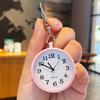 Colgante Llavero de Reloj Luminoso para Mujer, Estudiante de Enfermería Examen Especial Creativo Mini Reloj de Bolsillo como Regalo para Compañeros de Clase