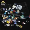 Moissanita de Color Piedra Preciosa Wuzhou Corte Radiante Irregular 1-3 Quilates Pasó la Prueba del Bolígrafo Detector de Diamantes Juego en 18K