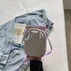 Bolso Bandolera Mini Sencillo y Elegante para Mujer 2026 Nuevo Modelo Popular Almacenamiento de Doble Capa Bolso para Teléfono Bolso Pequeño Lindo Ligero