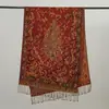 Luxo Marca de Outono Cashmere Xaile Mulheres Wrap Quente Inverno Cachecol Design Impresso Mulheres Jacquard Cachecol