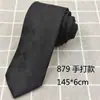 Corbata Rayada Básica Estrecha Hecha a Mano para Hombre, Nudo de Mano, Combinación de Camisa, Uniforme, Vestimenta Profesional de Negocios