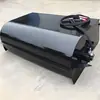 Cargadora compacta con barredora inversa añadida para carreteras y pisos de fábrica, 1800 mm de ancho de limpieza