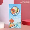 Escultura em Papel Relevo Recortada em 3D Caderno Atração Personalizada Check-In Comemorativo Empresa Cultural e Criativa Caderno Personalizado Cultural e Criativo