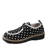 Zapatos de lunares nuevos de talla grande para mujer transfronterizos europeos y americanos, zapatos de talla grande al por mayor con lazo para mujer primavera 2026