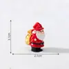 Transfronterizo Nuevo Producto Micro-Paisaje Creativo Lindo Papá Noel Muñeco Lindo Accesorios Decorativos DIY Mini Adornos Pequeños